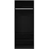 Image de Vidaxl armoire chêne artisanal 80 x 50 x 200 cm bois d'ingénierie