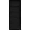 Image de Vidaxl armoire chêne noir 80 x 50 x 200 cm bois d'ingénierie