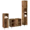 Image de Vidaxl ensemble de mobilier de salle de bain 3 pcs bois ancien