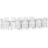Image de Vidaxl ensemble de salle à manger pour jardin 13 pcs blanc poly rotin