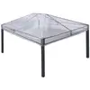 Image de Vidaxl remplacement de housse de gazebo transparent 400 x 300 x 32 cm