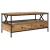 Image de Vidaxl table basse bois ancien 100 x 51 x 45 cm bois d'ingénierie