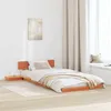 Image de vidaXL Cadre de lit Marron 75 x 190 cm bois 872427