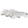 Image de Vidaxl cadre de lit blanc 140 x 190 cm pin massif