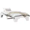 Image de Vidaxl cadre de lit blanc 90 x 190 cm pin massif