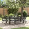 Image de vidaXL Ensemble de 2 chaises de jardin avec coussins en poly rattan noir super confortables pour manger dehors 3380910