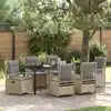 Image de Ensemble De Salle À Manger Pour Jardin 7 Pcs Vidaxl