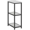 Image de Étagère de rangement de cuisine - vidaXL - Argenté - Acier inoxydable - Modulable - Gain de place - 50x90x53 cm