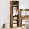 Image de Armoire Bois Ancien 50 X 50 X 200 Cm Bois D'ingénierie Vidaxl