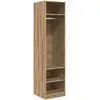 Image de Vidaxl armoire chêne artisanal 50 x 50 x 200 cm bois d'ingénierie