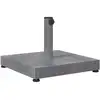 Image de Vidaxl pied de parasol aspect bois gris foncé 45 x 45 x 31,5 cm