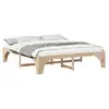 Image de Vidaxl cadre de lit marron 180 x 200 cm pin massif