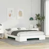 Image de vidaXL Cadre de lit Blanc 160 x 200 cm 873023