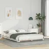 Image de vidaXL Cadre de lit Blanc 140 x 220 cm Pin massif 873131