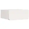 Image de Vidaxl table de chevet blanc 39 x 34 x 16,5 cm bois massif en pin