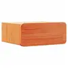 Image de Vidaxl table de chevet brun 39 x 34 x 16,5 cm bois massif en pin