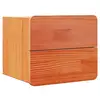 Image de Vidaxl table de chevet brun 39 x 34 x 33 cm bois de pin massif