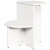 Image de Vidaxl table basse blanc 50 x 40 x 50 cm bois massif en pin