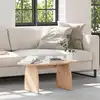 Image de Table Basse Marron 80 X 40 X 35 Cm Pin Massif Vidaxl