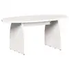 Image de Vidaxl table basse blanc 80 x 40 x 35 cm pin massif
