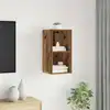 Image de Ensemble Meuble Tv Montage Mural Bois Ancien 37 X 37 X 72 Cm Vidaxl