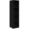 Image de Vidaxl ensemble meuble tv 37 x 37 x 142,5 cm chêne noir
