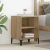 Image de Cabinet De Chevet Chêne Artisanal 40 X 30 X 50 Cm Vidaxl