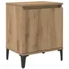 Image de Vidaxl cabinet de chevet chêne artisanal 40 x 30 x 50 cm