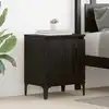 Image de Cabinet De Chevet Chêne Noir 40 X 30 X 50 Cm Bois D'ingénierie Vidaxl