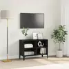 Image de Ensemble Meuble Tv Montage Mural Noir Bois D’ingénierie Vidaxl