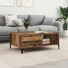 Image de Table basse Vidaxl Table basse Bois ancien 90 x 60 x 35 cm Bois dingénierie