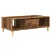 Image de Vidaxl table basse bois ancien 102 x 55 x 35 cm bois d'ingénierie