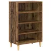 Image de Buffet bois ancien - vidaXL - 57x35x89.5 cm - Bois dingénierie - Rangement spacieux - Finition lisse - Autonome