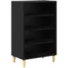 Image de Vidaxl buffet chêne noir 57 x 35 x 89.5 cm bois d'ingénierie