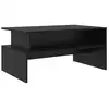 Image de Vidaxl table basse chêne noir 90 x 55 x 42,5 cm bois d'ingénierie