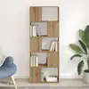 Image de Ensemble Meuble Tv Marron 60 X 24 X 156 Cm Bois D'ingénierie Vidaxl