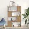 Image de Ensemble Meuble Tv Marron 80 X 24 X 125 Cm Bois D'ingénierie Vidaxl