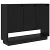 Image de Vidaxl buffet chêne noir 97 x 29 x 75 cm bois d'ingénierie