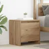 Image de vidaXL Cabinet de chevet Chêne artisanal 45 x 34 x 445 cm 875235