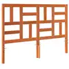 Image de Vidaxl tête de lit brun 145,5 x 4 x 104 cm pin massif