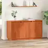 Image de Buffet Chêne Brun 111 X 34 X 60 Cm Pin Massif Vidaxl
