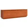 Image de Vidaxl meuble tv 156 x 37 x 45 cm marron bois d'ingénierie
