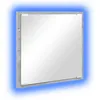 Image de Miroir de salle de bain LED - vidaXL - Gris Sonoma - 40x37x8.5 cm - Éclairage multicolore - Montage mural - USB