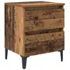 Image de Vidaxl cabinet de chevet bois ancien 40 x 35 x 50 cm bois d'ingénierie