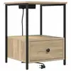 Image de Vidaxl cabinet de chevet 2 pcs chêne sonoma 42 x 41 x 56 cm