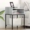 Image de Cabinet De Chevet 2 Pcs Gris Sonoma 40 X 40 X 61 Cm Vidaxl