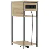 Image de Vidaxl cabinet de chevet chêne sonoma 41 x 28 x 76 cm