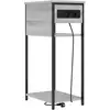 Image de Vidaxl cabinet de chevet gris sonoma 41 x 28 x 76 cm bois d'ingénierie