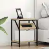 Image de Cabinet De Chevet Chêne Sonoma 38 X 30 X 48 Cm Vidaxl