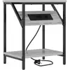Image de Vidaxl cabinet de chevet gris sonoma 38 x 30 x 48 cm bois d'ingénierie